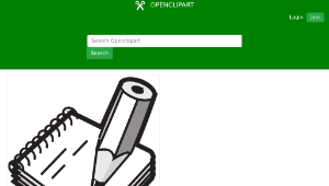 openclipart圖庫：Notes