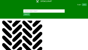 openclipart圖庫：Oval Pattern