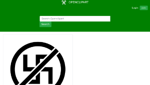 openclipart圖庫：Antifa Stencil縮圖