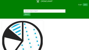 openclipart圖庫：Pie Chart-資源代表圖