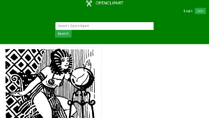 openclipart圖庫：Sexy Cleopatra