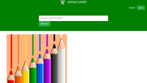 openclipart圖庫：Color Pencil
