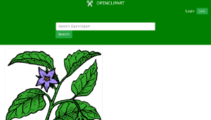 openclipart圖庫：Eggplant - Colour