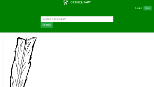openclipart圖庫：Quill and Inkwell