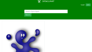 openclipart圖庫：Inksplotch