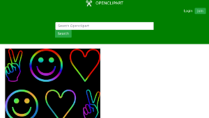openclipart圖庫：Groovy, Far-Out