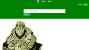 openclipart圖庫：Wise Old Man-資源代表圖