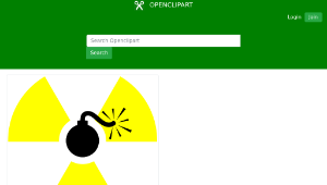openclipart圖庫：Atomic Bomb縮圖