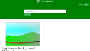 openclipart圖庫：Peg People background 2T Simple-資源代表圖