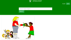 openclipart圖庫：Greedy 2