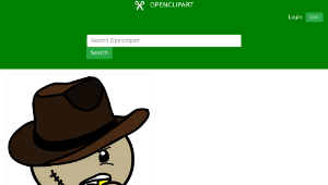 openclipart圖庫：Cowboy cartoon縮圖