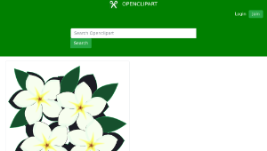 openclipart圖庫：Flower-資源代表圖