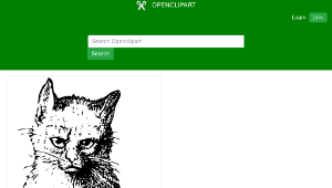 openclipart圖庫：The original Grumpy Cat-資源代表圖