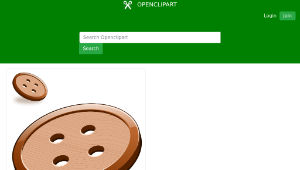 openclipart圖庫：Simple wooden buttons-資源代表圖