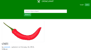 openclipart圖庫：chilli-資源代表圖