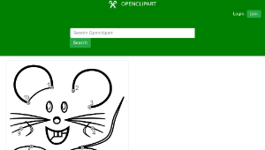 openclipart圖庫：Connect the dots - Mouse