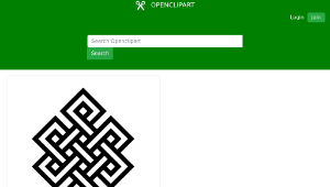 openclipart圖庫：Endless Knot-資源代表圖