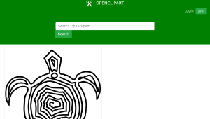 openclipart圖庫：turtle縮圖