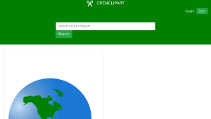 openclipart圖庫：planeta tierra-資源代表圖