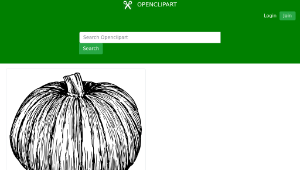 openclipart圖庫：Pumpkin-資源代表圖
