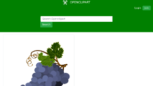 openclipart圖庫：Purple Grapes-資源代表圖