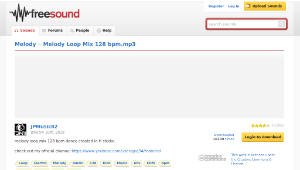 Freesound聲音庫：Melody Loop Mix 128 bpm.mp3