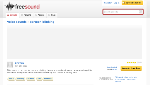 Freesound聲音庫：cartoon blinking-資源代表圖