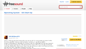 Freesound聲音庫：O/S Start-Up縮圖