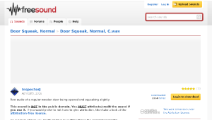 Freesound聲音庫：Door Squeak, Normal, C.wav-資源代表圖
