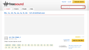Freesound聲音庫：LA stretched.wav-資源代表圖