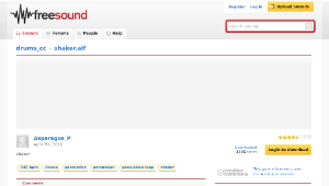 Freesound聲音庫：shaker.aif縮圖