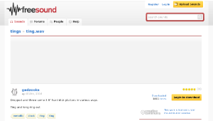 Freesound聲音庫：ting.wav-資源代表圖