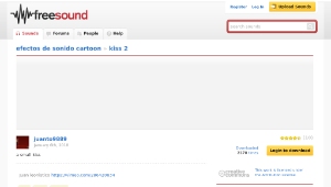 Freesound聲音庫：kiss 2縮圖