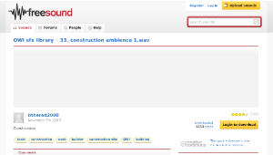 Freesound聲音庫：33. construction ambience 1.wav縮圖