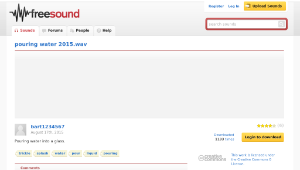 Freesound聲音庫：pouring water 2015.wav-資源代表圖