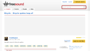 Freesound聲音庫：Bicycle spokes loop.aif-資源代表圖
