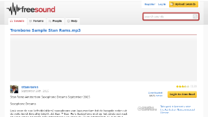 Freesound聲音庫：Trombone Sample Stan Rams.mp3-資源代表圖