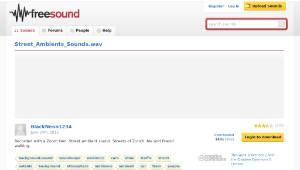 Freesound聲音庫：Street_Ambients_Sounds.wav