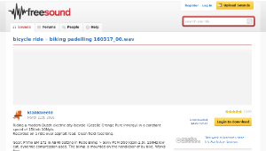 Freesound聲音庫：biking padelling 160317_00.wav-資源代表圖
