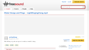 Freesound聲音庫：LightRingingClang.mp3