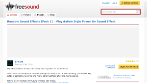 Freesound聲音庫：Device Power on sound 1.wav縮圖