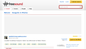 Freesound聲音庫：Seagulls in Mielno縮圖
