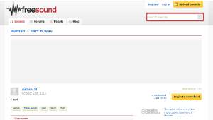Freesound聲音庫：Fart 8.wav縮圖