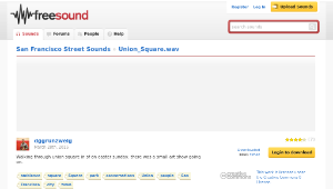Freesound聲音庫：Union_Square.wav