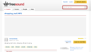 Freesound聲音庫：shopping_mall.MP3-資源代表圖