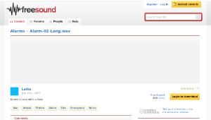 Freesound聲音庫：Alarm-02-Long.wav-資源代表圖