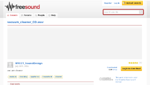 Freesound聲音庫：vacuum_cleaner_CO.wav-資源代表圖