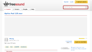 Freesound聲音庫：Optics Pad 125.wav縮圖
