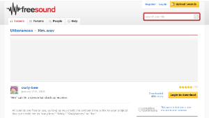 Freesound聲音庫：Hm.wav-資源代表圖