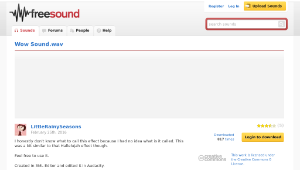 Freesound聲音庫：Wow Sound.wav縮圖